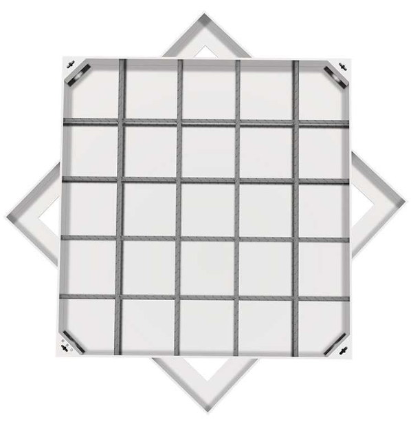 南沙不锈钢方井展示